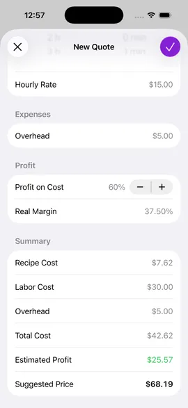 Manage your baking business