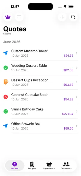 Price every order with confidence